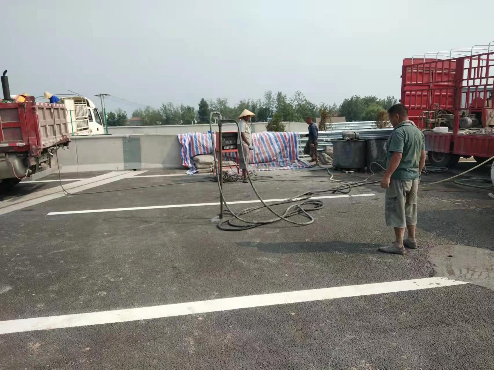 乌拉特后路基注浆