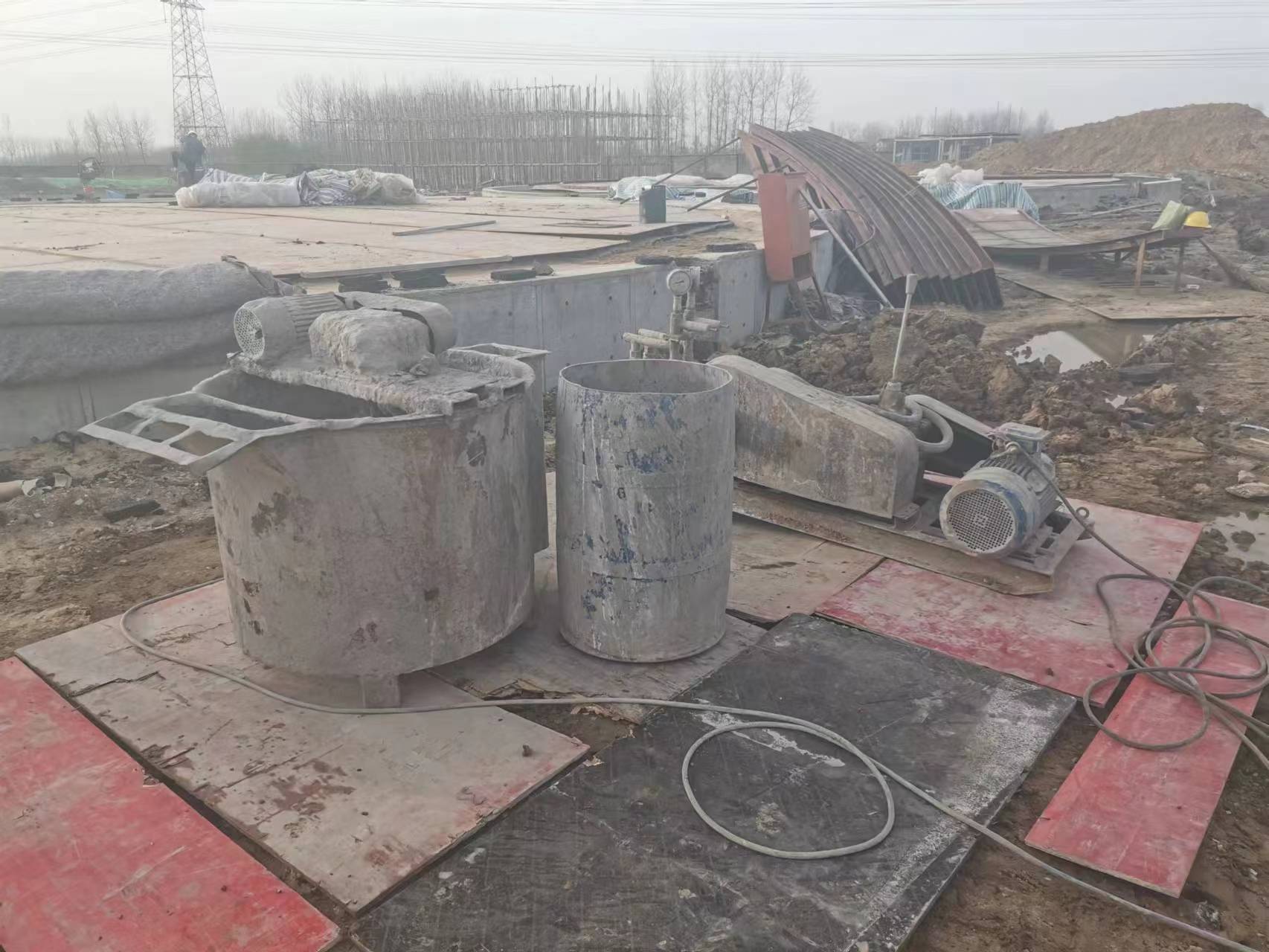 乌拉特后回填土注浆